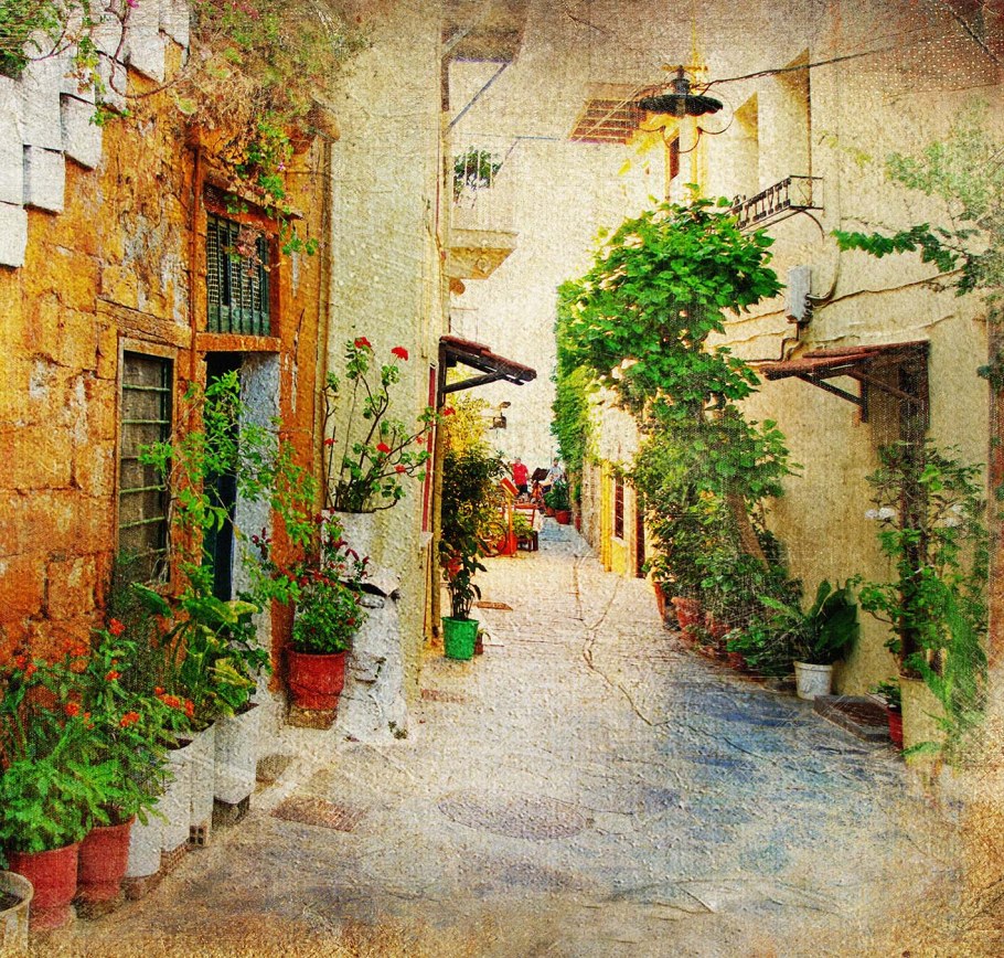 Улочки Италии перспектива