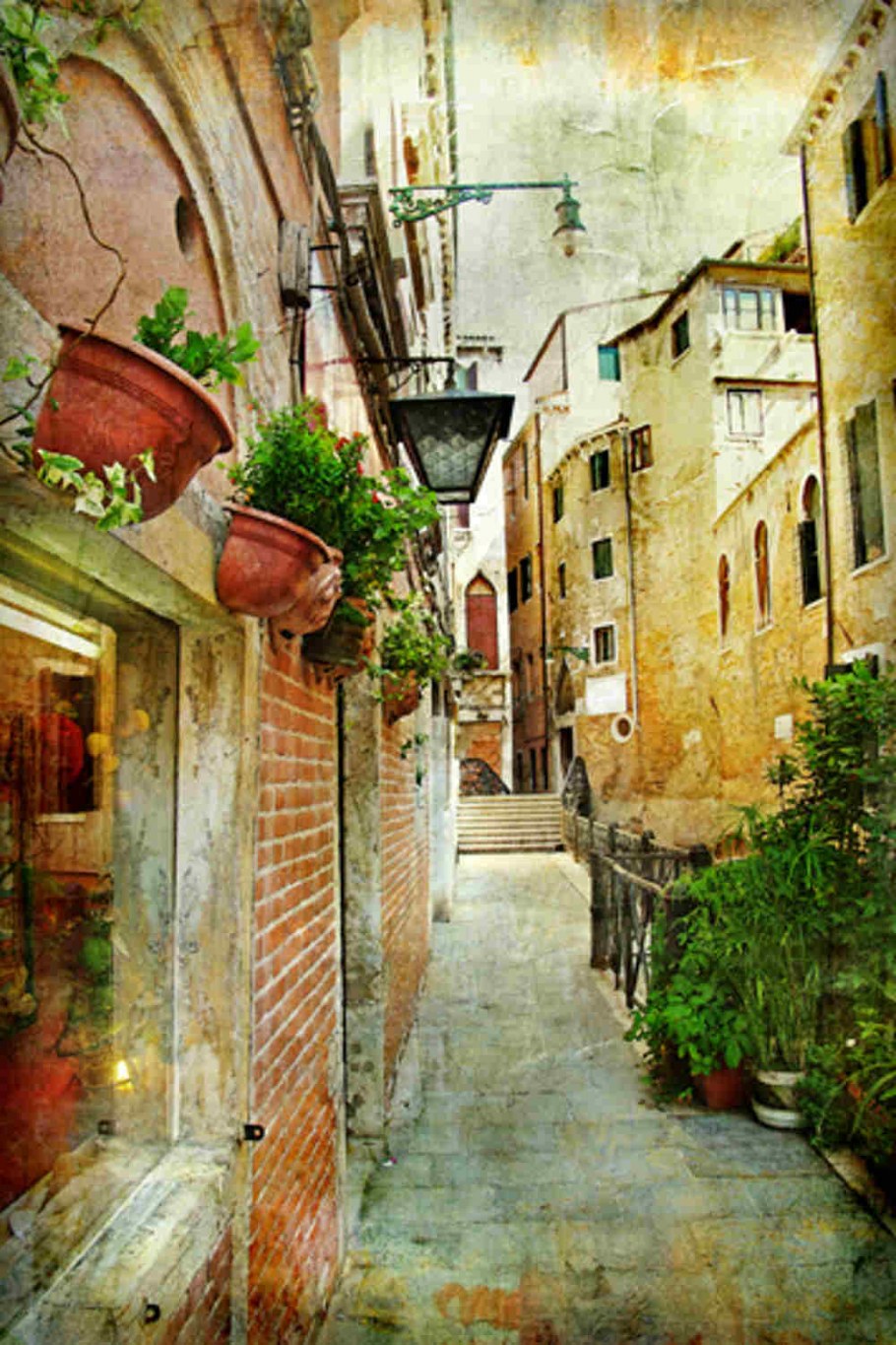 Панно улочка Венеции