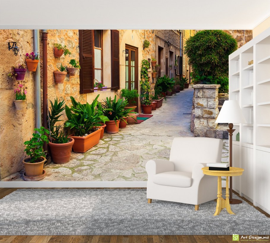 Postermarket фотообои "итальянский дворик"