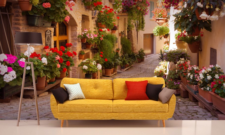 Цветы расширяющие пространство