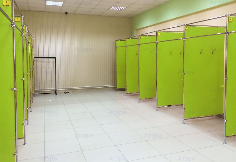 Кабинка для переодевания, 1400х1100мм. Пом.104