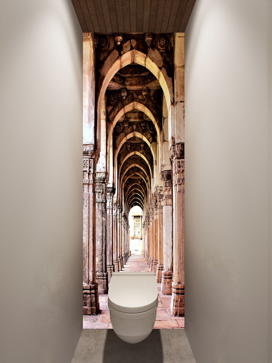 Туалет в английском стиле