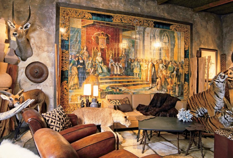 Африканский стиль в интерьере в 20 веке