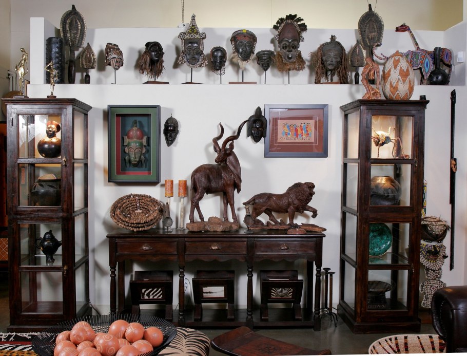 Африканские аксессуары для интерьера