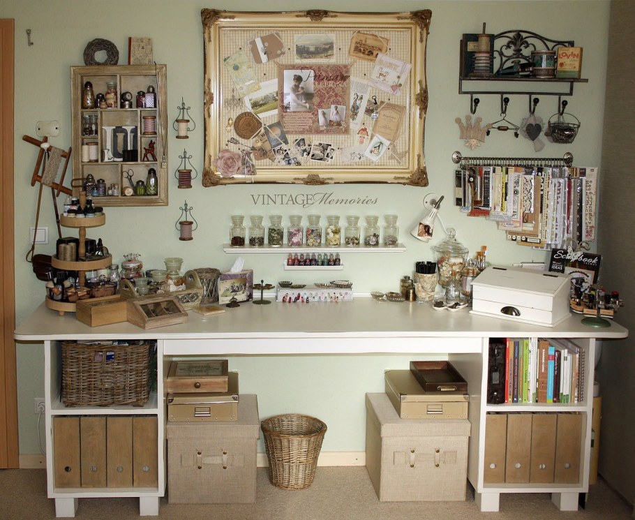 Мастерская в винтажном стиле