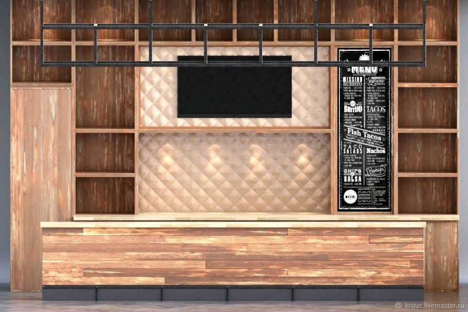 Презентационные стойки в стиле Loft