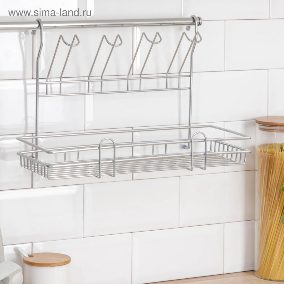 Стаканодержатель на рейлинг