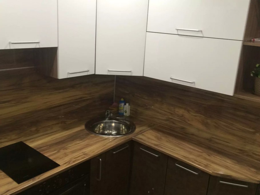 Кедр столешница Макассар