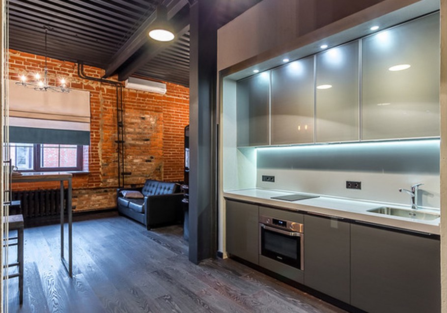 Кухня в нише