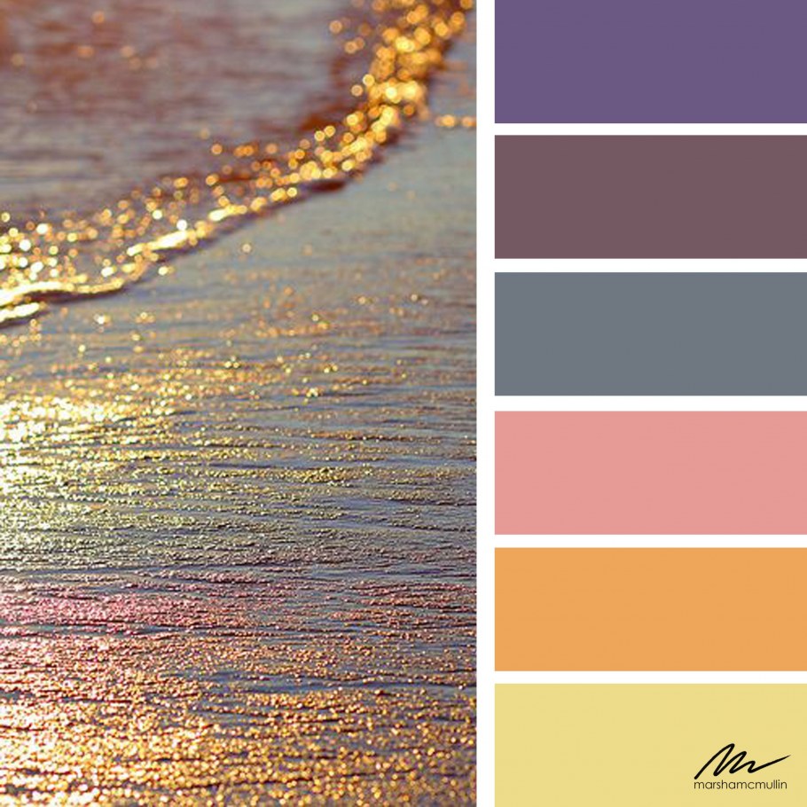 Сочетание цветов золото