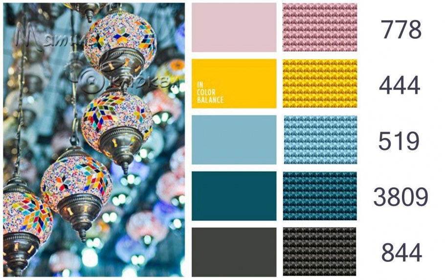 Янтарный цвет палитра