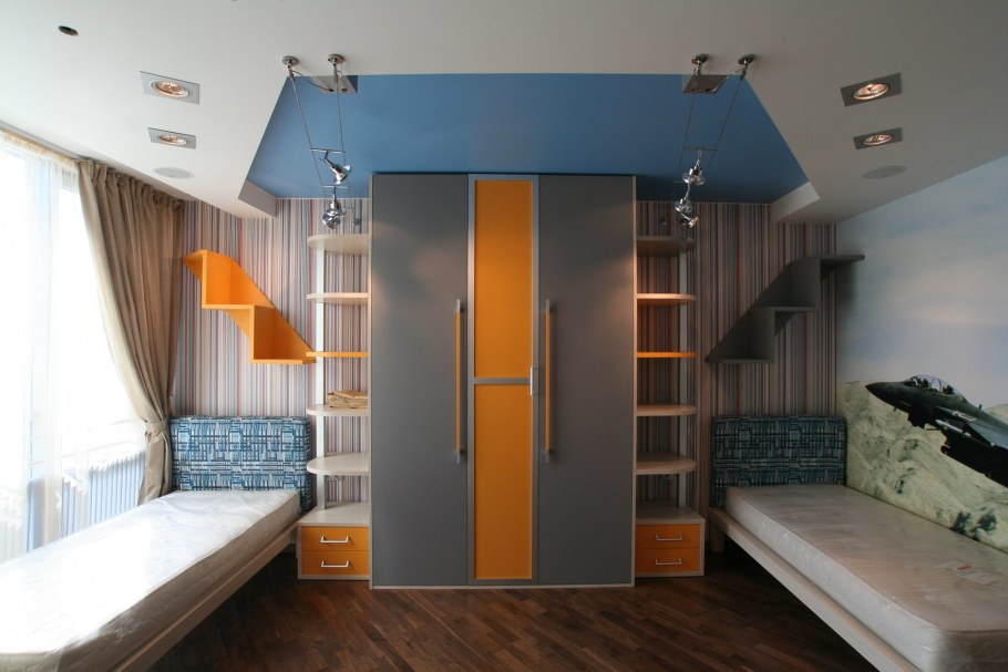 Варианты отделки детской комнаты для двух мальчиков