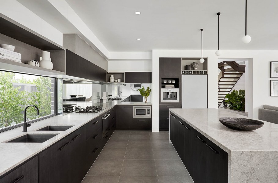 Скандинавские кухни под дерево