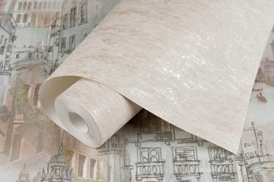 Обои горячего тиснения/Артекс/10091-02 Magic Mint сет6 Сан-Марко 1,06*10м