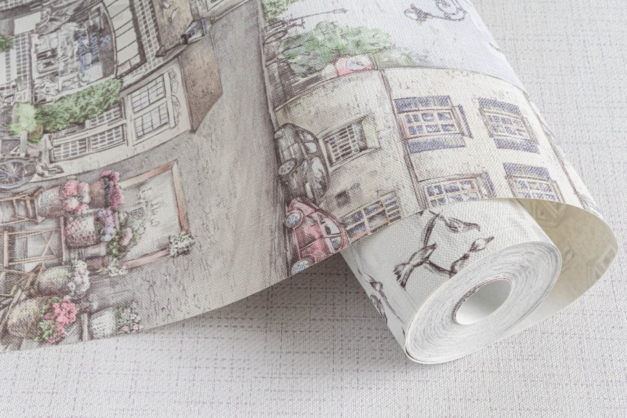 Брюгге Артекс Electrik blue1 1,06х10 м