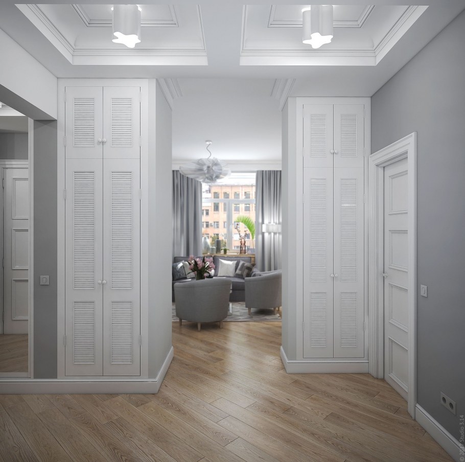 Двери и плинтуса в интерьере