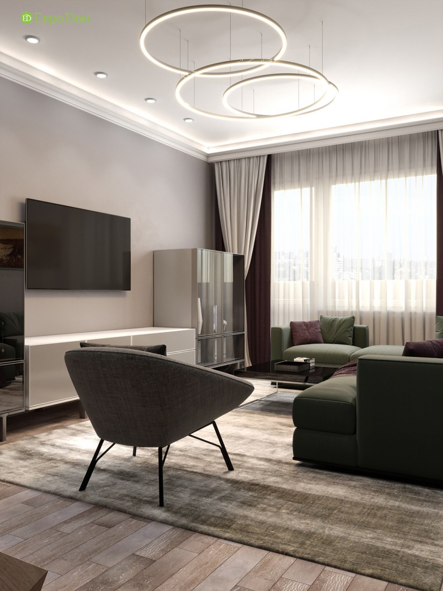 Интерьер двухкомнатной квартиры