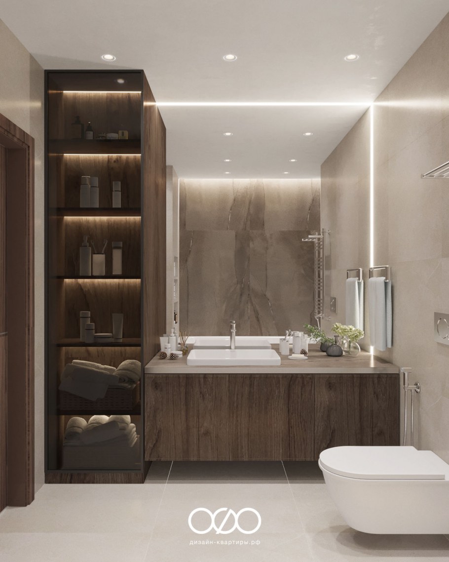 Дизайн квартиры двухкомнатной