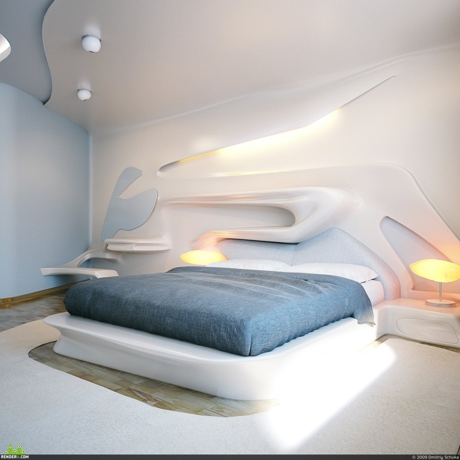 Стиль Бионика в интерьере