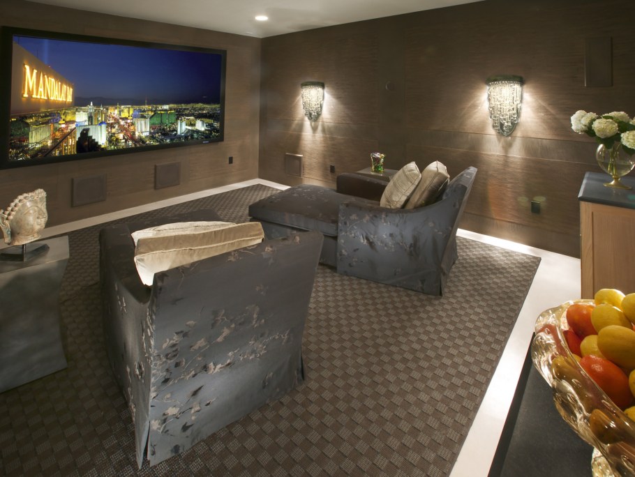 Отделка стены под телевизор кирпичом