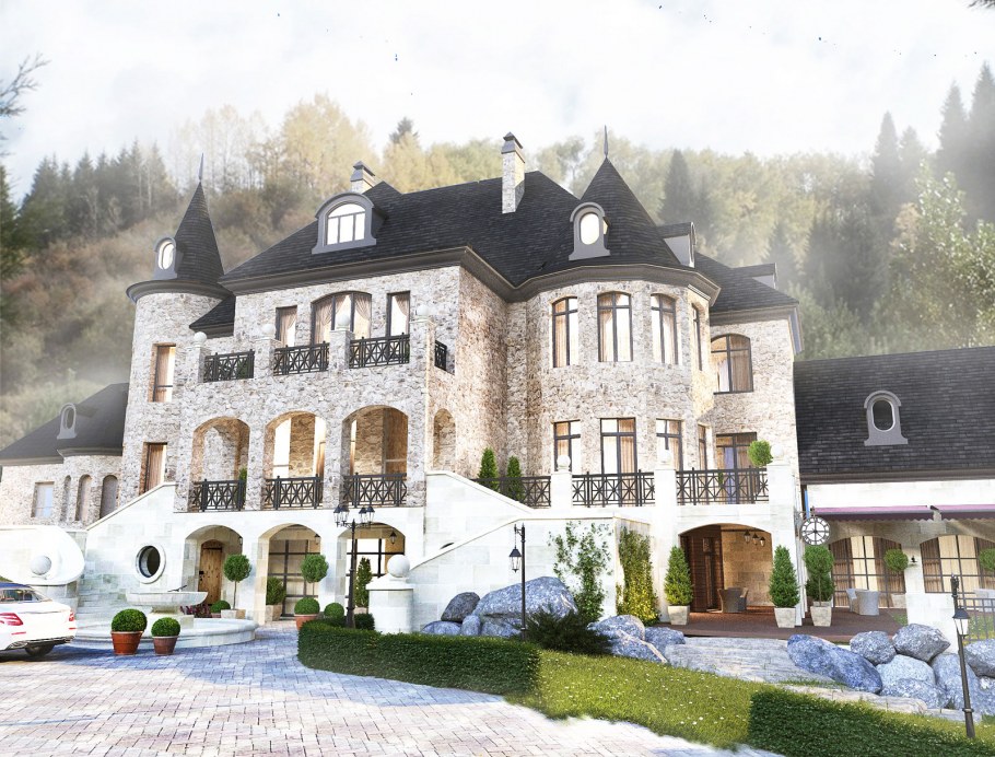 Особняк в стиле Шато