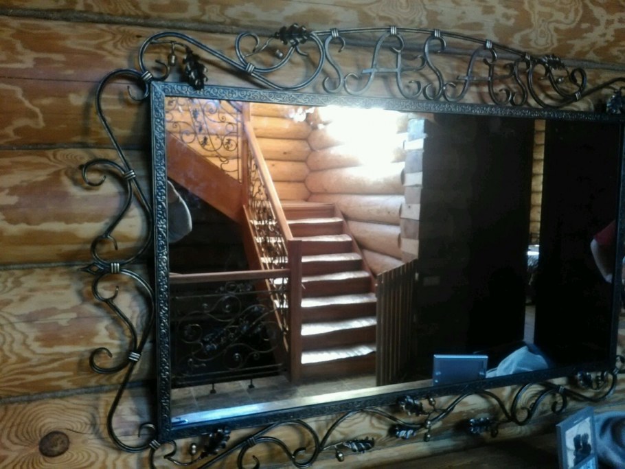 Консоль холодная ковка стиль лофт