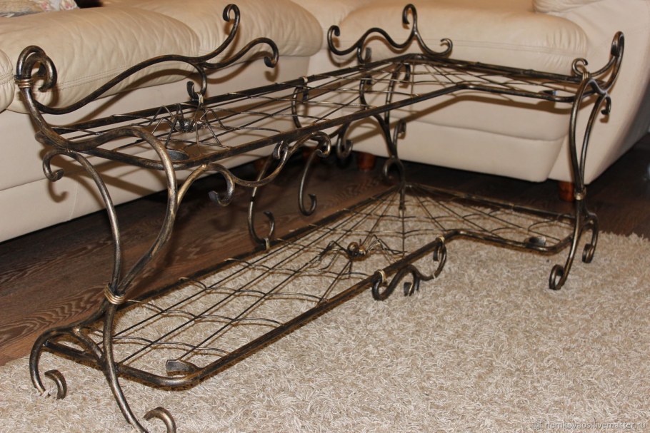 Кованые перила для лестницы