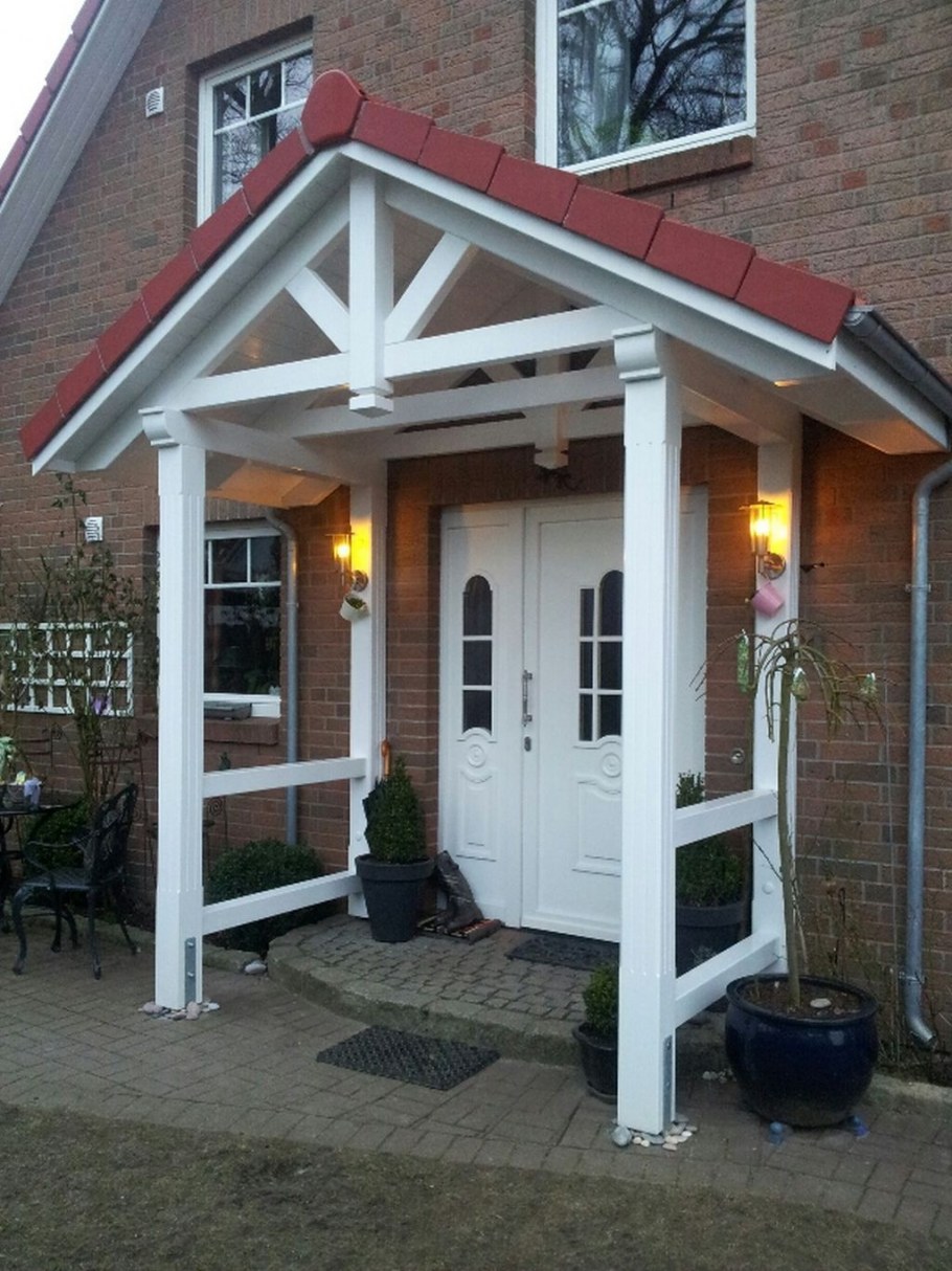 Крыша крыльца для частного