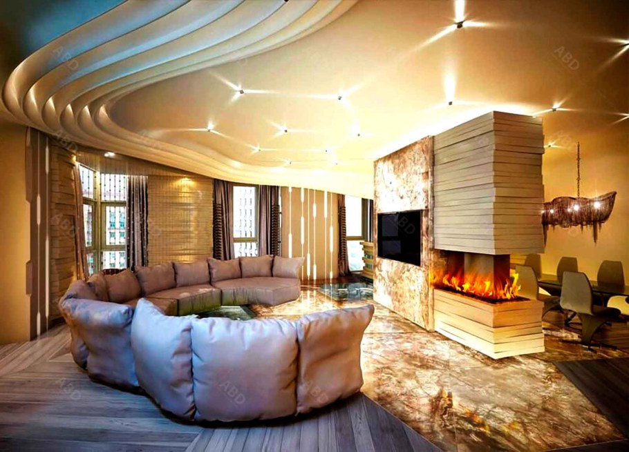 Проектор в квартире студии