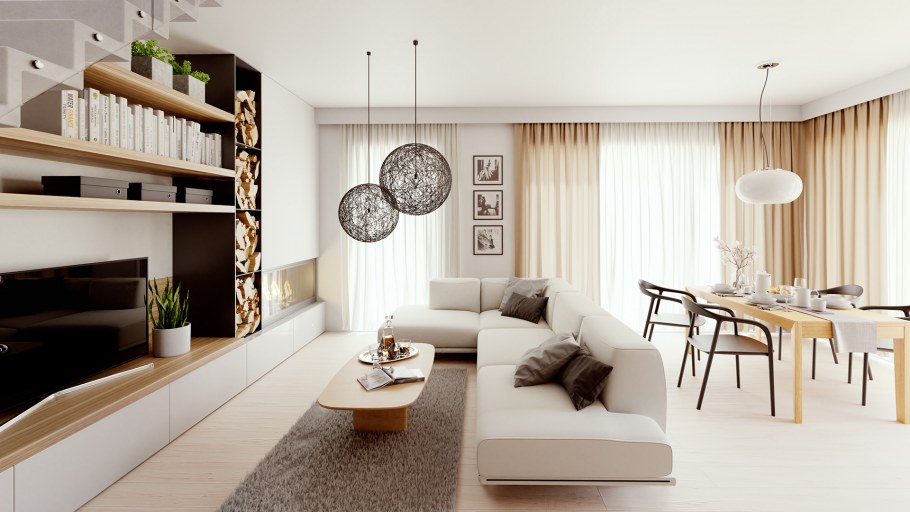 Дом будущего интерьер