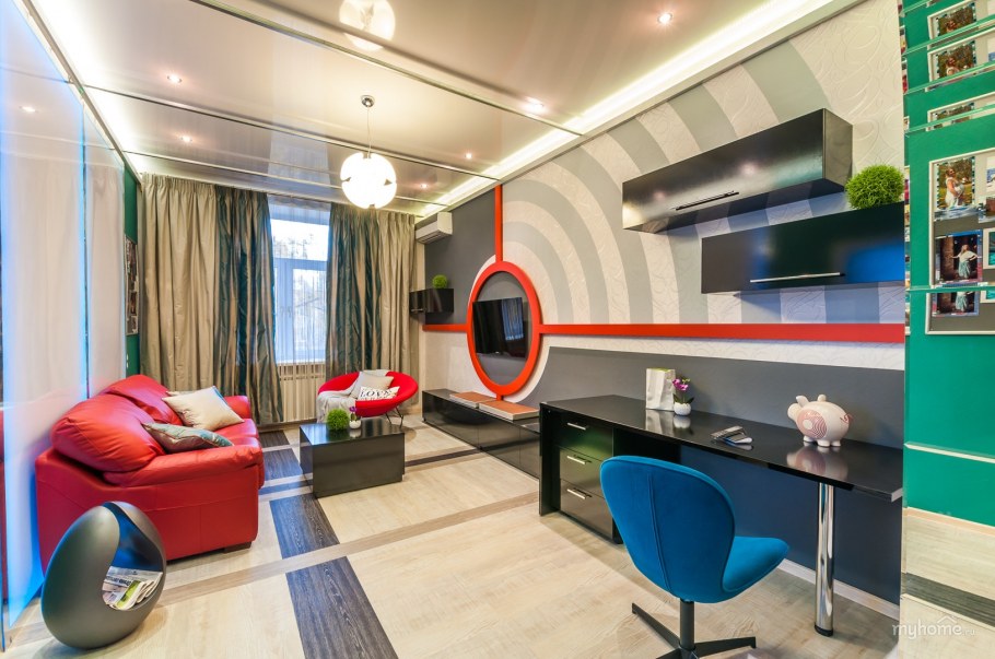 Футуристичный Минимализм квартира