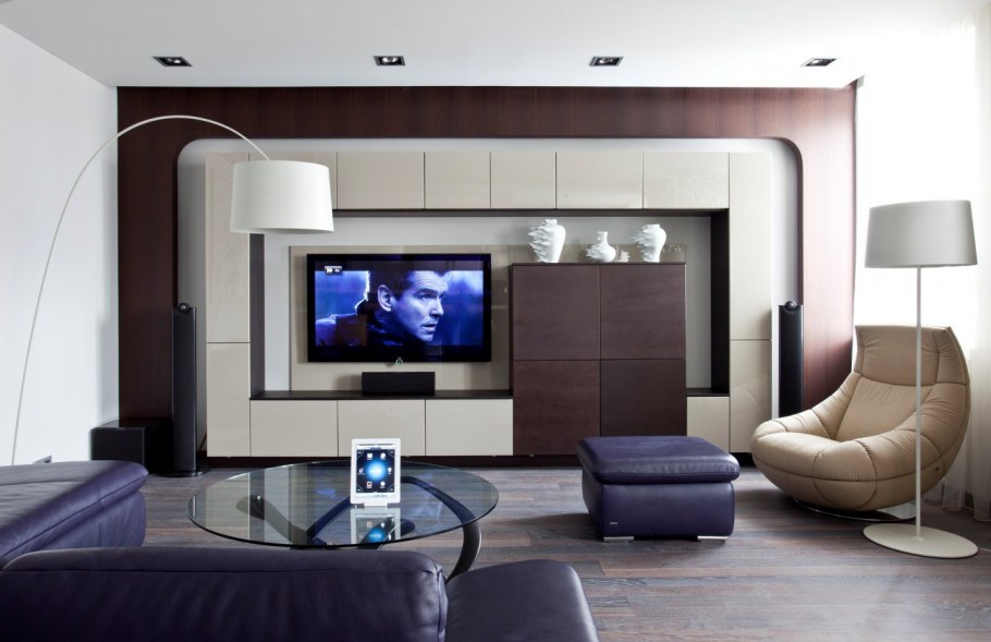 Комната в стиле футуризм