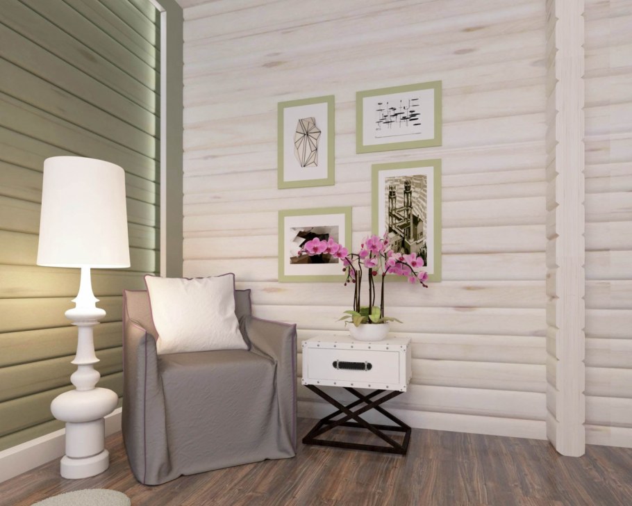 Вагонка в интерьере