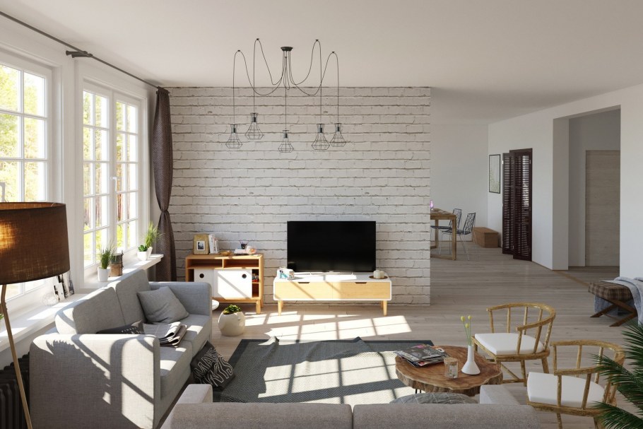 Коттедж в скандинавском стиле