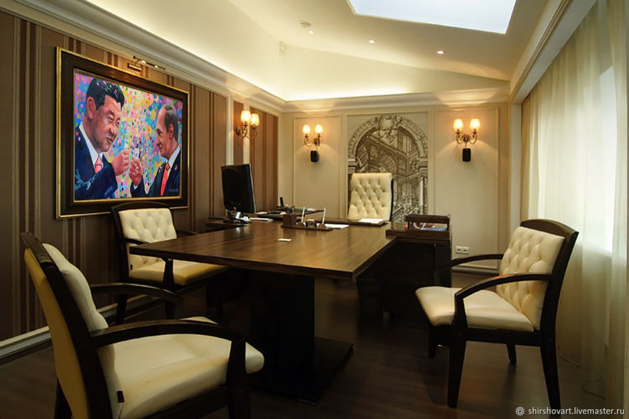 Кабинет руководителя в классическом стиле