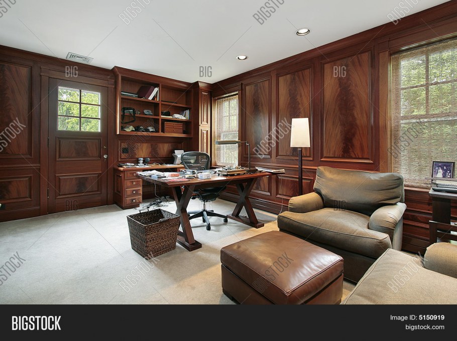 Отделка кабинета