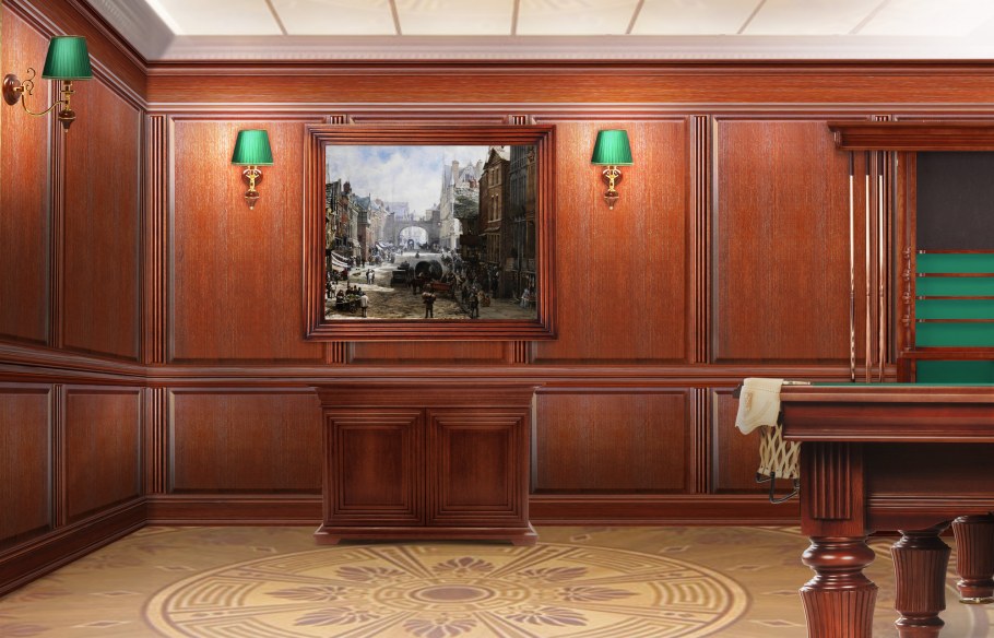 Деревянные настенные панели