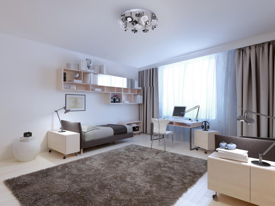 Современная комната для девушки