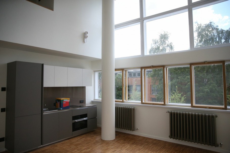 Гинзбург дом Наркомфина интерьер