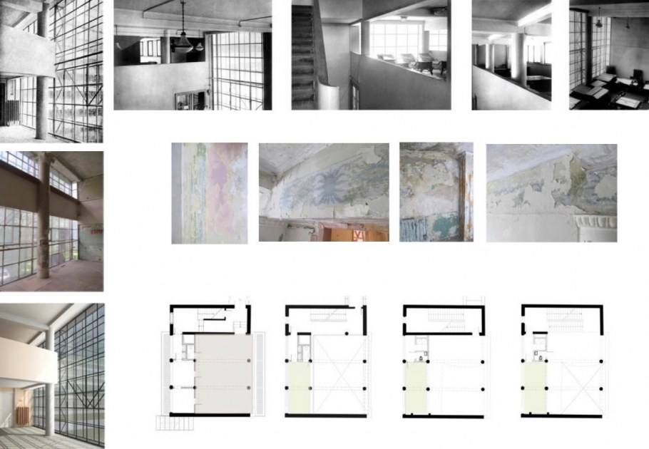 Дом Наркомфина Гинзбург планы