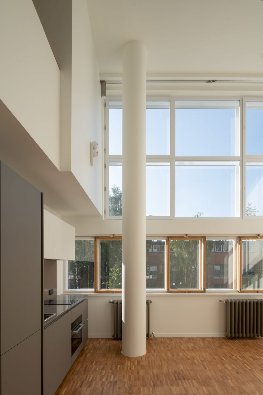 Гинзбург дом Наркомфина интерьер