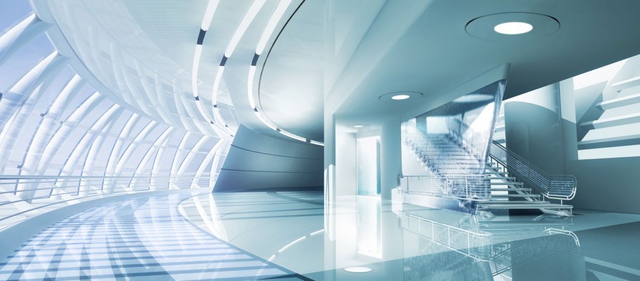 Современный офисный интерьер