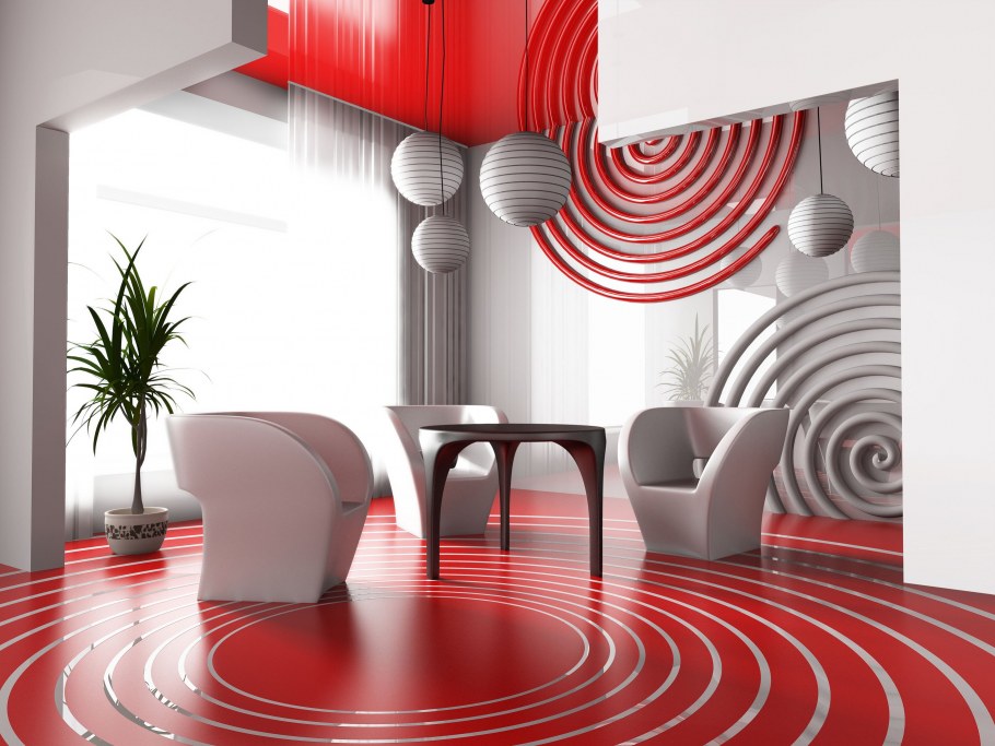 Футуристический офис