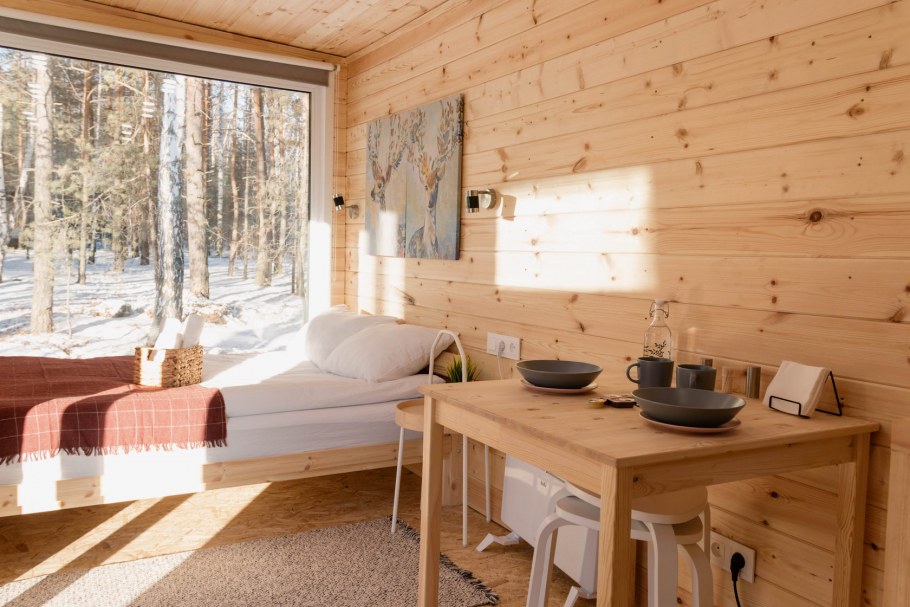 Модуль дом с панорамными окнами Урал Екатеринбург