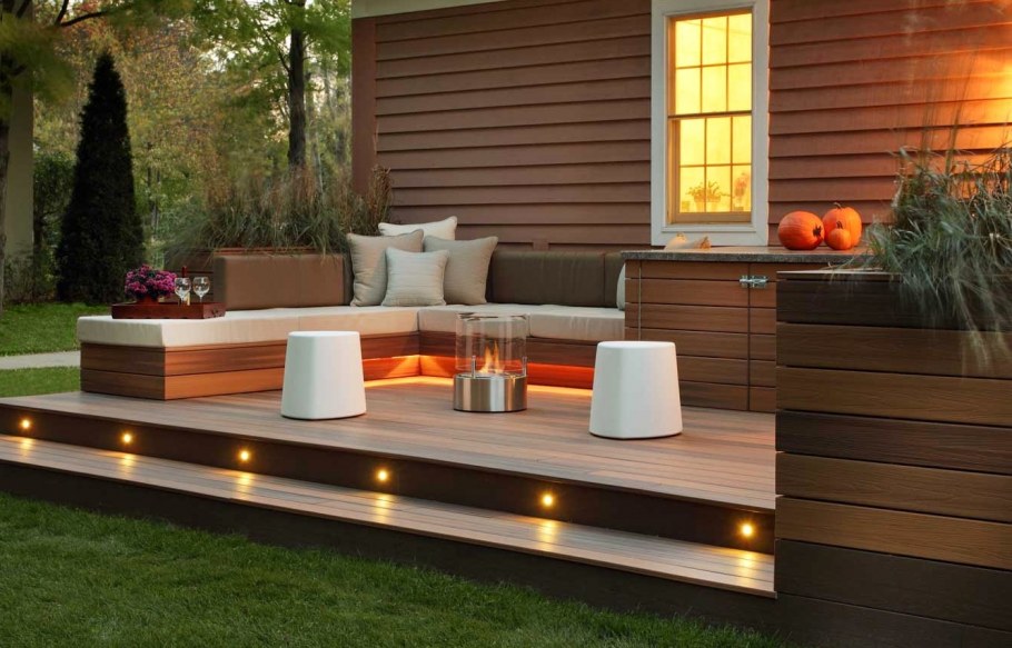 Зона отдыха на даче