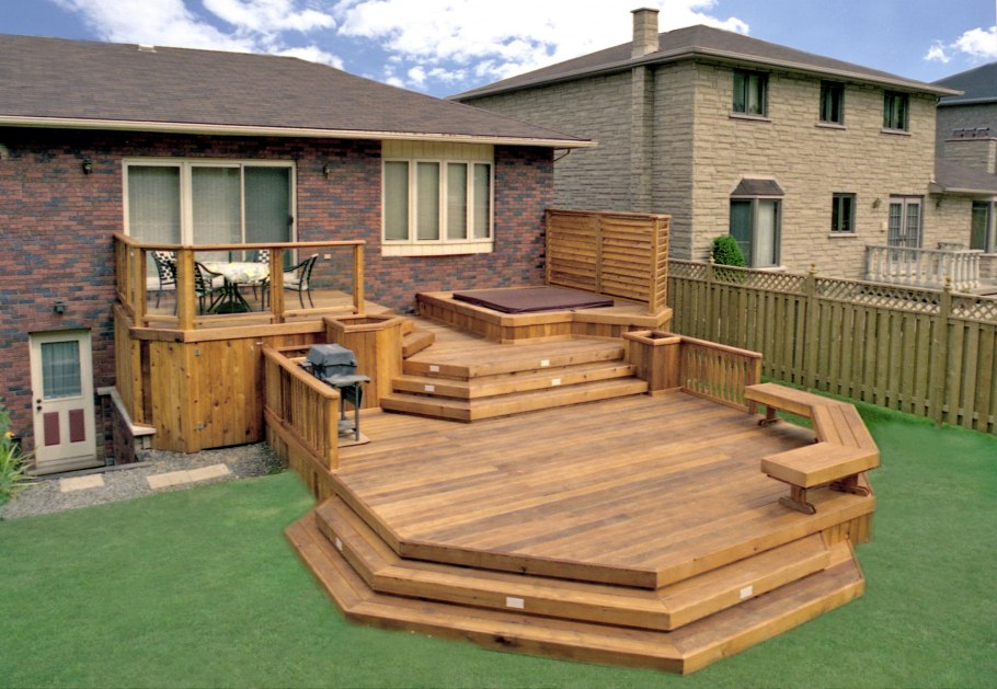 Патио на участке