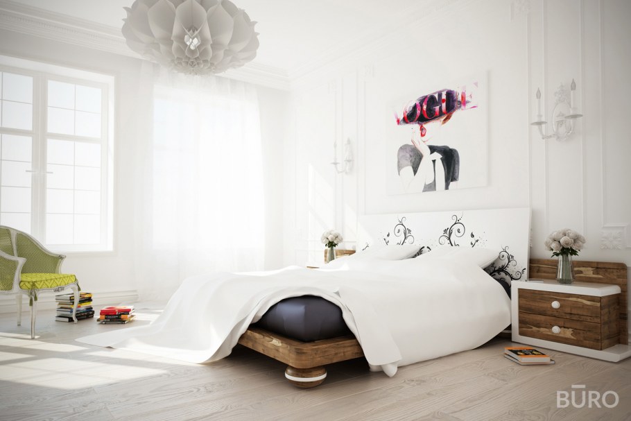 Светлый интерьер