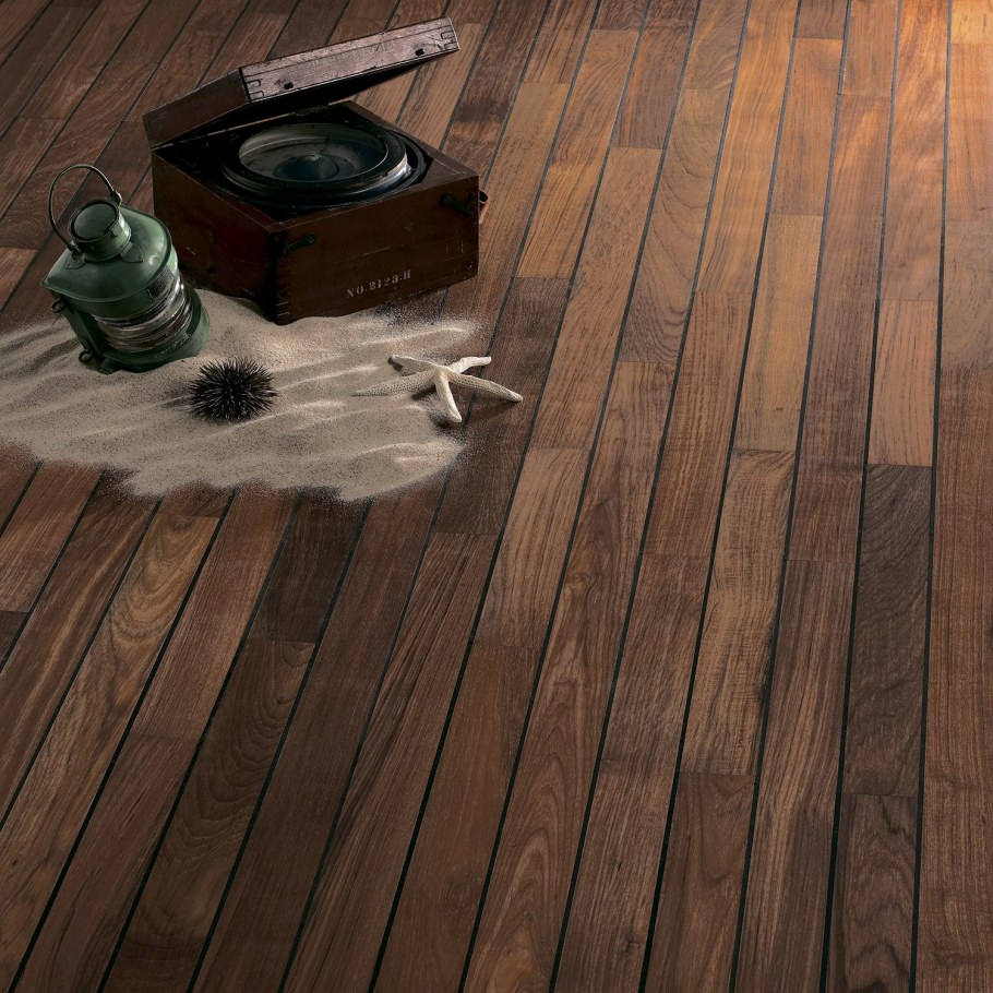 Паркет для влажных помещений Navylam+ тик 300