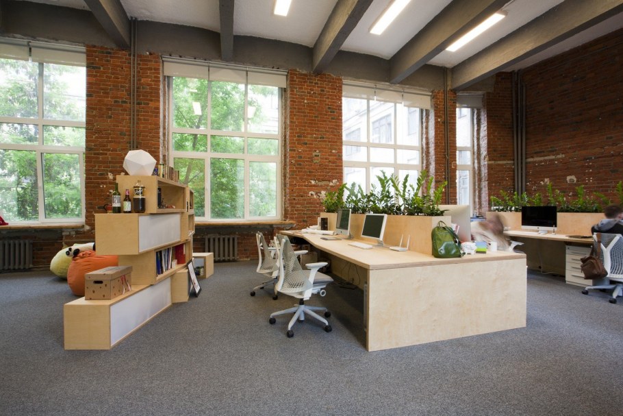 Планировка современного офиса