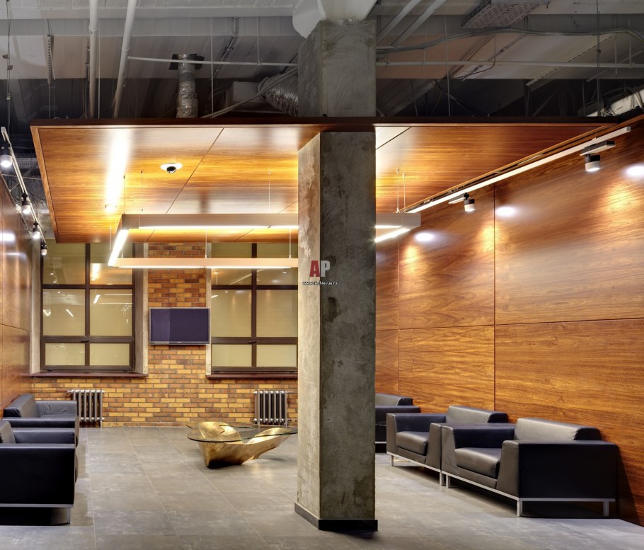 Современный офис интерьер лофт